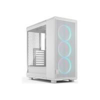 Fractal Design Case | Epoch | White TG RGB Clear Tint | ATX | Power supply included No