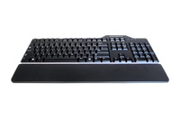 Dell Keyboard US/European (QWERTY) Dell KB-813 Smartcard Reader USB Keyboard Black Kit Dell Smartcard keyboard Wired EN/LT