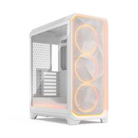 Fractal Design Meshify 3 | Ambience Pro RGB White TG Clear Tint | ATX | Power supply included No