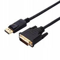 KABEL KONWERTER DISPLAYPORT DP - DVI FULLHD 1,8M