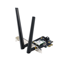 ASUS PCE-AX1800, 2.4GHz/5GHz WLAN, Bluetooth 5.2 LE, PCIe 2.0 x1
