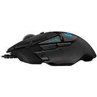 Logitech G502 Hero Wired Gaming Mouse, Black