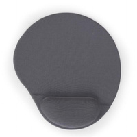 Gembird MP-GEL-GR Gel mouse pad with wrist support, grey Comfortable  Gel mouse pad Grey