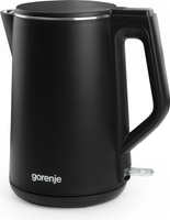 Gorenje Kettle K15DWBK Electric 2200 W 1.5 L Stainless steel 360° rotational base Black