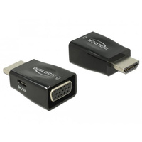 Delock Adapter HDMI Stecker > VGA Buchse