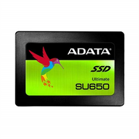 ADATA Ultimate SU650 ASU650SS-240GT-R 240 GB SSD form factor 2.5” SSD interface SATA Write speed 450 MB/s Read speed 520 MB/s