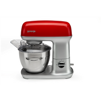 Gorenje Kitchen machine MMC1000RLR	 Number of speeds 7, 1000 W, Bowl capacity 4.5 L, Aluminium, Meat mincer, Stainless Steel/Red