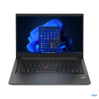 Lenovo ThinkPad E14 (Gen 4) Black, 14 ", IPS, FHD, 1920x1080, Anti-glare, Intel Core i5,  i5-1235U, 8 GB, SSD 256 GB,  Intel Iris Xe Graphics, No Optical drive, Windows 11 Pro, 802.11ax, Bluetooth version 5.2, No WWAN, Keyboard language English, Keyboard 