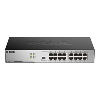 D-Link 16-Port Gigabit Unmanaged Desktop Switch DGS-1016D Unmanaged Desktop
