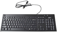 Klawiatura NTT 5137U USB czarna