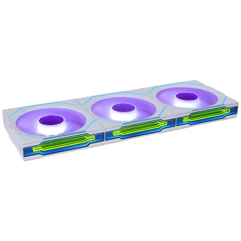 Wentylator Bezprzewodowy Lian Li UNI FAN SL-INF, ARGB, PWM - opakowanie 3 sztuk, ze sterownikiem, 120 mm, biały