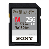 Atminties kortelė Sony SDXC Professional 256GB Class 10 UHS-II Sony SF-M Series UHS-II SDXC Memory Card SFG2M 256 GB SDXC Flash memory class 10