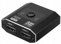 SWITCH HDMI 2.0 2x1 SPLITTER 1x2 4K60Hz ROZDZIELAC