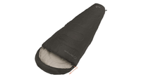 Easy Camp Cosmos Black L, Sleeping Bag, 210 x 75 x 50 cm,  Two-way open, Black