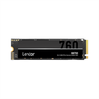 Lexar M.2 NVMe SSD NM760 512 GB, SSD form factor M.2 2280, SSD interface PCIe Gen4x4, Write speed 4000 MB/s, Read speed 5300 MB/s