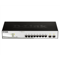 D-Link 10-Port Gigabit Smart Managed Switch DGS-1210-10 Managed L2+ Rackmountable