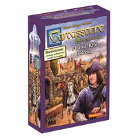 GRA PLANSZOWA CARCASSONNE 2ed - HRABIA,KRÓL i RZEKA - dodatek nr6 BARD