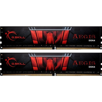 G.Skill AEGIS, DDR4-3000, CL16 - 16 GB Dual Kit, rot