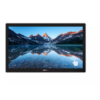 Philips LCD monitor 222B9TN/00 21.5 ", FHD, 1920 x 1080 pixels, Touchscreen, TN, 16:9, Black, 1 ms, 250 cd/m², 60 Hz, W-LED system, HDMI ports quantity 1