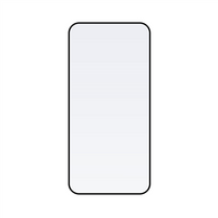 Fixed Armor with Anti-dust Applicator and AR Layer | Apple | iPhone 16 Pro Max | Ultra Durable Tempered Glass | Black | Screen Protector