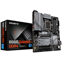 Gigabyte B660 GAMING X DDR4 1.0 M/B Processor family Intel, Processor socket  LGA1700, DDR4 DIMM, Memory slots 4, Supported hard disk drive interfaces 	SATA, M.2, Number of SATA connectors 4, Chipset Intel B660 Express, ATX