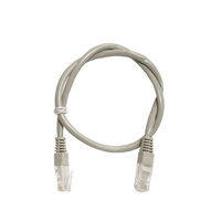 PATCHCORD UTP 5e 0.5m szary ART oem
