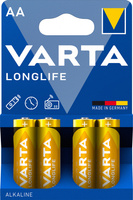 BATERIE ALKALICZNE VARTA R6 (AA) LONGLIFE 4szt