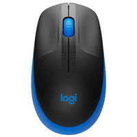 Logitech Full size Mouse M190 	Wireless Blue USB