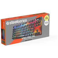 SteelSeries Apex Pro TKL Gen 3 Gaming-Tastatur, TKL-Tastatur (80 %), OLED-Display, OmniPoint 3.0 Switches, RGB – ISO (DE)