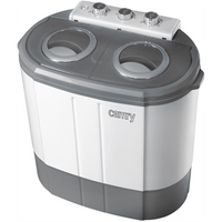 Camry Washing machine CR 8052 Top loading Washing capacity 3 kg 1300 RPM Depth 40 cm Width 60 cm White-Grey