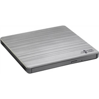 H.L Data Storage Ultra Slim Portable DVD-Writer GP60NS60 Interface USB 2.0, DVD±R/RW, CD read speed 24 x, CD write speed 24 x, Silver, Desktop/Notebook