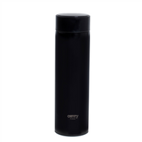 Adler | Thermal Flask | CR 4507bk | Capacity 0.473 L | Material Stainless steel/Silicone | Black