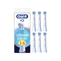 Oral-B Replaceable toothbrush heads | iO UltimateClean | Heads | For adults | Number of brush heads included 6 | White