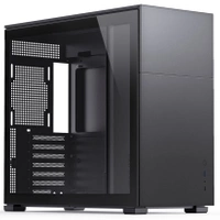 Jonsbo D41 ATX Case, Tempered Glass - black