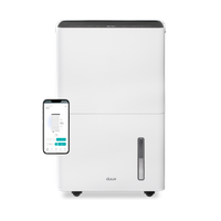 Duux Smart Dehumidifier | Bora | Suitable for rooms up to 50 m² | Water tank capacity 4 L | White