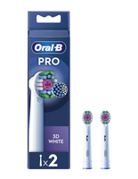 Oral-B | Replaceable Toothbrush Heads | PRO 3D White refill | Heads | Does not apply | Number of brush heads included 2