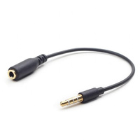 Adapter audio 4pin męsko-żeński 3.5 mm Gembird